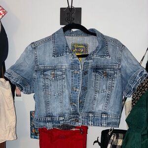 Y2K Blue Denim Jean Jacket